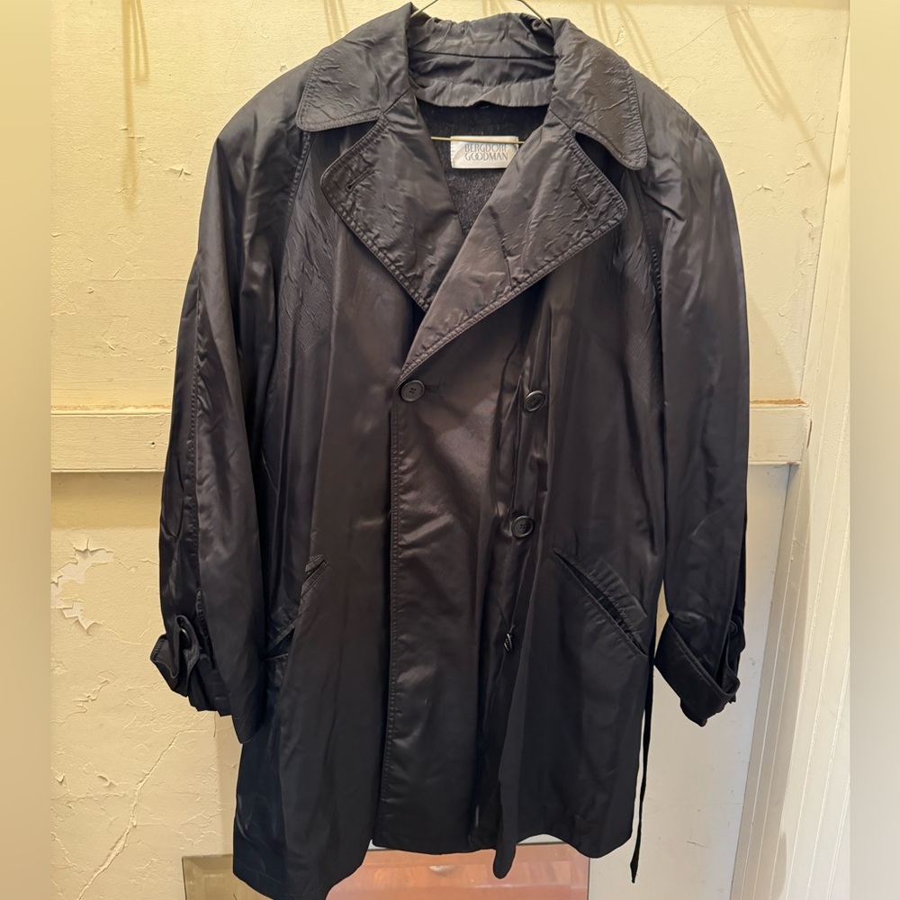 Vintage Bergdorf Goodman Lined Trenchcoat